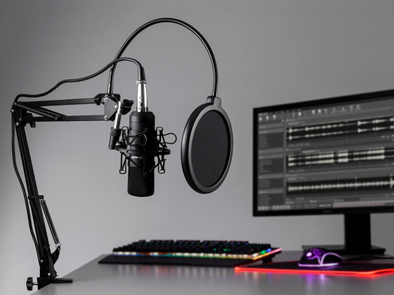 microphone set untuk streaming